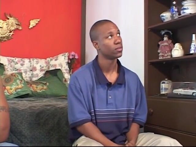 Hot Sex Party: Black slut with pierced pussy takes dp from black studs...