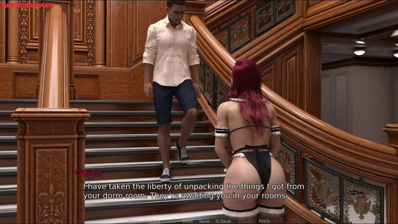 Naughty gameplays: Milfylicious ep 04 von Maximus - sehr schöne MILf mit lockigem haar...