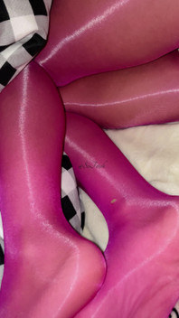 I Can Only Get Out of Bed After My Stockings Are Completely Stained with Semen.