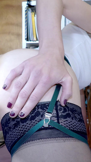 Thumbnail of Alice Maze's Extreme Belgian Interview Ends in Deepthroat, Intense Anal, and Piss Enema