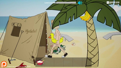 Dirty GamesXxX: Fuckerman: nude beach and sexy girls with huge tits, ep. 12