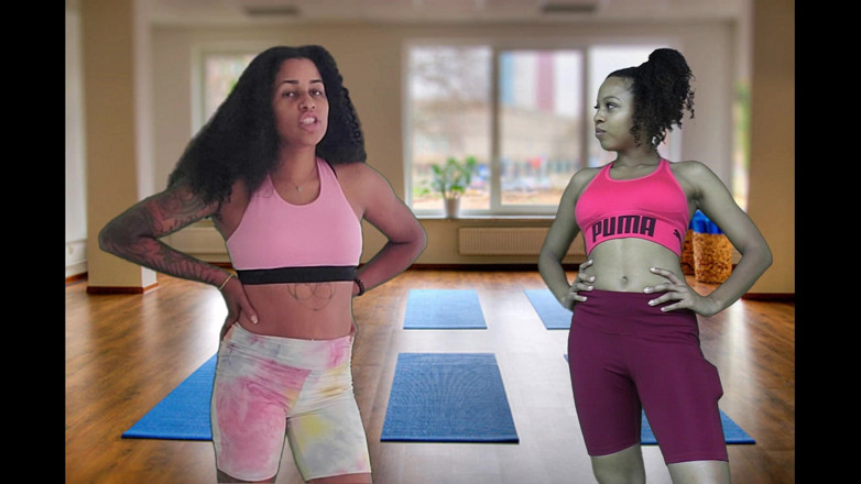 Mya Mula Goddess: Adorazione del piede da yoga sudata sporca