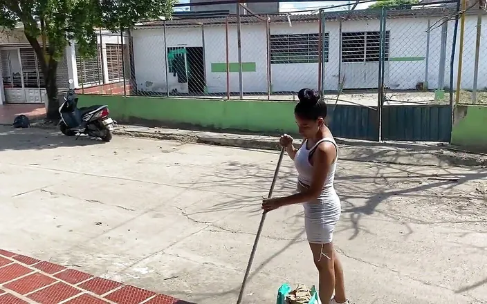 Yeison: I'm Cleaning up and My Stepbrother Excites Me and We...