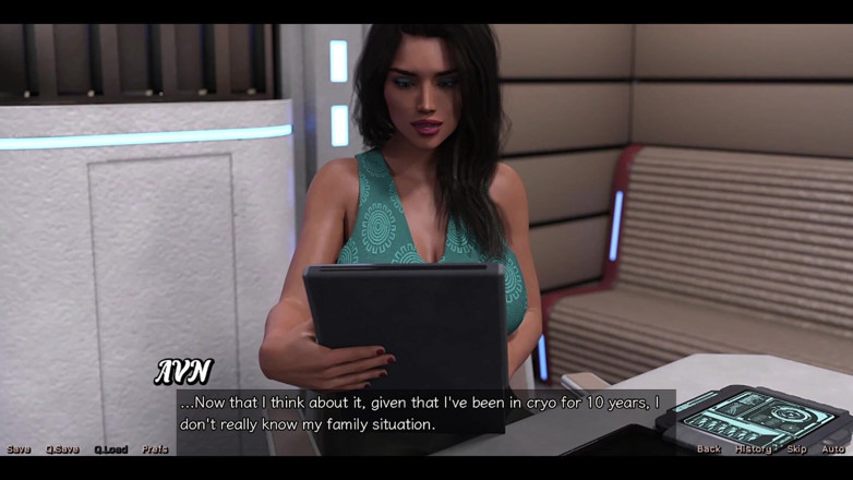 AVN Teller: Stranded in Space - Meeting with the Hot Indian MILF