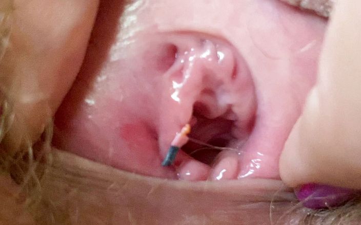 Cuteblonde666: Giantess fetisch video hårig vagina extrem närbild