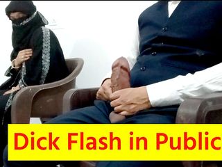 Jony Darling: Dick Flash em publicação na frente da menina muçulmana e...