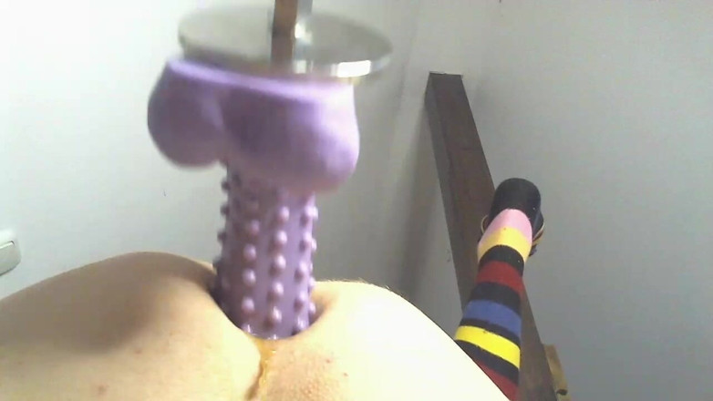 MeandI2: Uma máquina de foder fode minha bunda