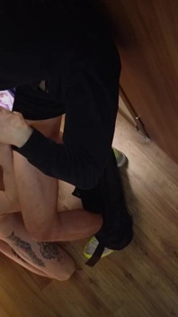 A Twink Obediently Awaits the Master for Hard Fucking with His Huge Apparatus.