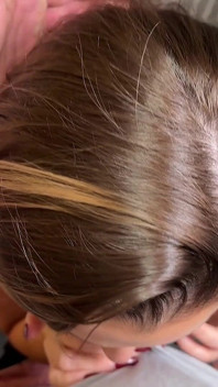 Esposa caliente en teléfono con marido durante Brock y Tara