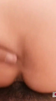 Skinny Japanese MILF and her shaved pussy