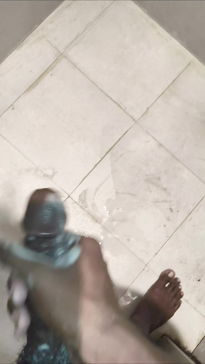 TS Azzy: TS Azzy Doing Self Pleasure Best Soap Handjob Masturbation in...