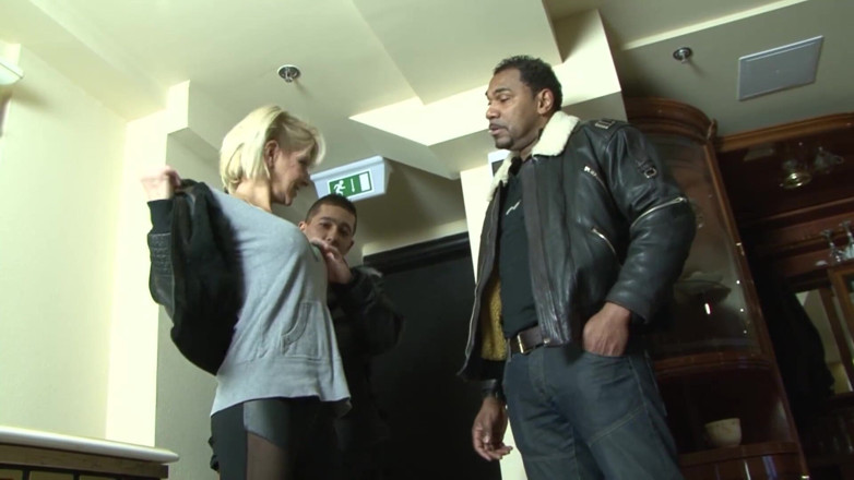 Dirty male dom, femdom, spanking and pegging vids: Mature blonde ass fucked rough
