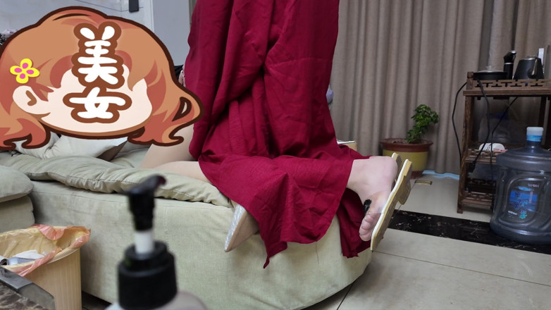 yueyue: Slutty Asian Femboy in Qipao Gets Red Ass Spanking, Deep...