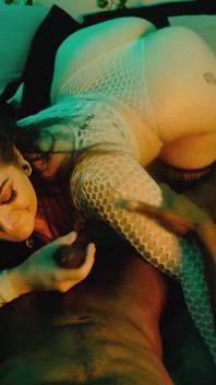 Monica Raye Sucks You off at Night