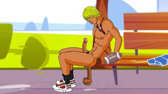Mr. Gay cartoon movies: Arte di strada