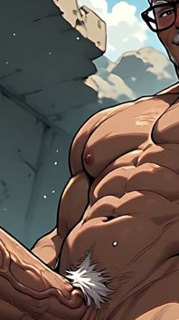 Největší penis Hunks Ai Art