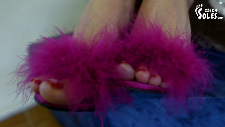 Czech Soles - foot fetish content: Mean princess's feet and high heels worship, POV