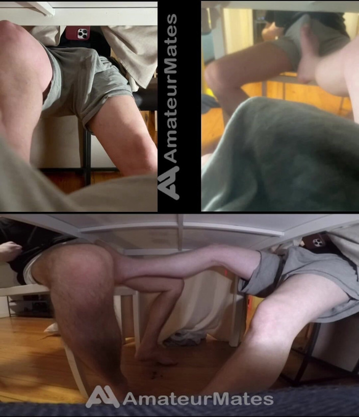 AmateurMates: A Friends' Truth or Dare Game Turns Into Mutual Footjobs...