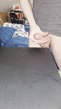 Kort spermasprut samlingsvideo