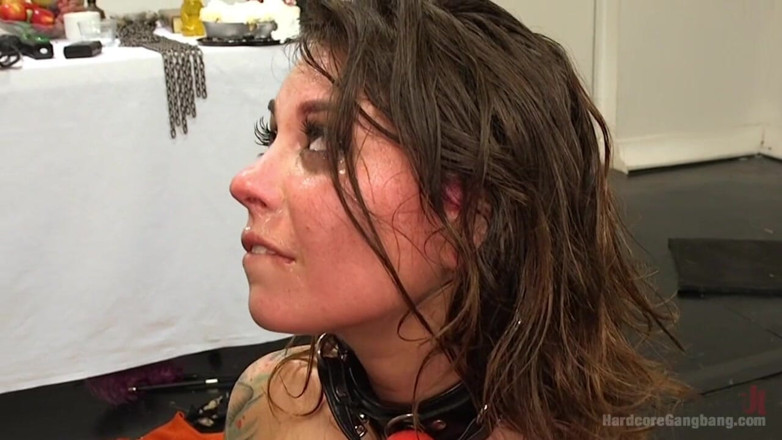 Hardcore Gangbang by Kink: Rhythm Zero'd: Slutty Performance Artist Fucks Her Audience