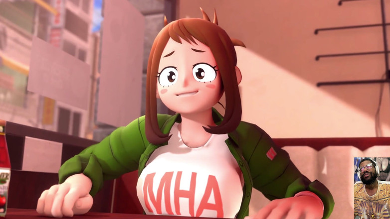 L6RD7BLU3 FUTA: My Hero Academia Futa joga um jogo de gozada divertida,...