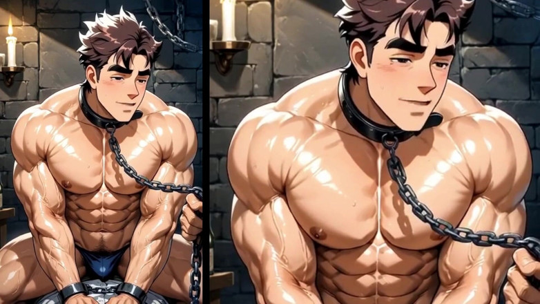Real narrated fantasy Hentai: Scenes Revealing a Casual Gay Encounter at a BDSM Club...