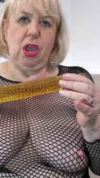 Sheer Skirt and Fishnet Top
