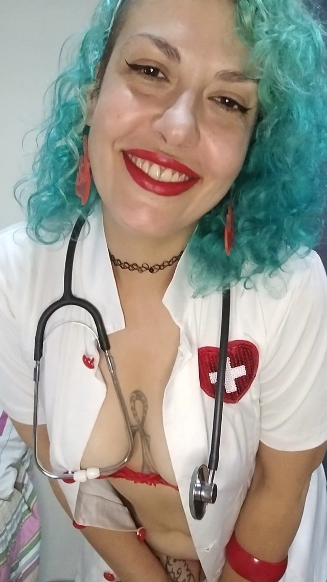 Need Some Care? the Nurse Will Take Great Care of You! Come with Me, Sweetheart! (Marilou Moreira)