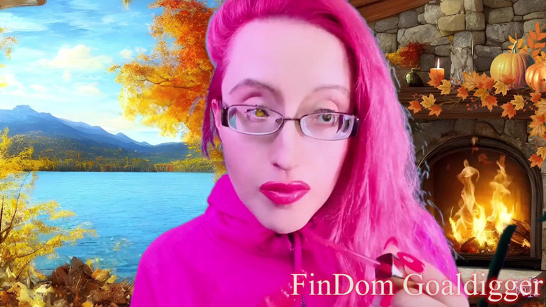 FinDom Goaldigger: Rosa läppglosstransformation
