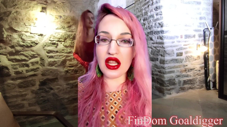 FinDom Goaldigger: Podívejte se mi do očí!
