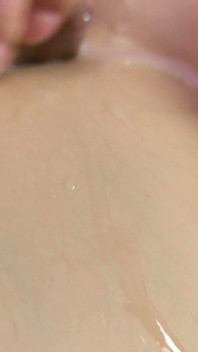 Slave Sucks Mistress's Sweaty Dirty Socks, Licks Her Feet, Pussy and Ass, Licks Her Armpit, Cums and Eat His Own Cum