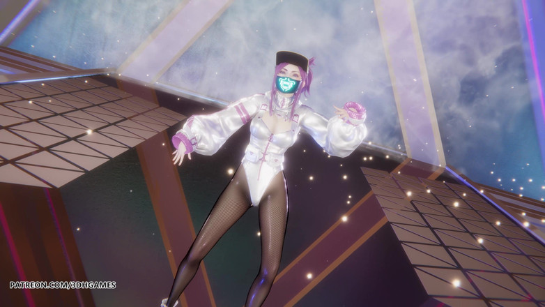 3D-Hentai Games: Mmd Aespa - Liga Striptis Seksi Supernova Akali Legends Tanpa Ditapis