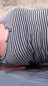 Adel Hogtied Cleavegagged