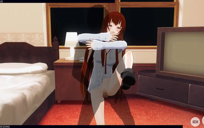 H3DC: 3D хентай Kurisu Makise трахают в комнате (Steins Gate)