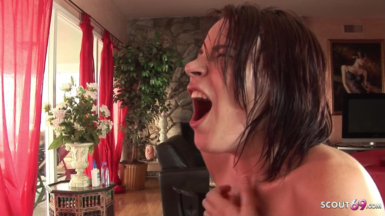 Full porn collection: Horny kinky teen gets to know guys with huge cocks...