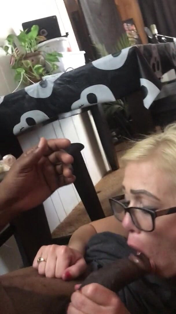 Tickled Pink Productions: Interracial blond slutwife blowjob