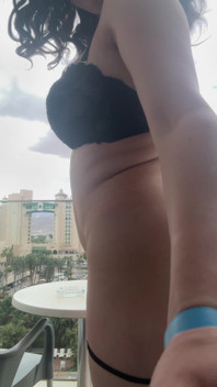 Perfect View From the Balcony. What Would You Do if You Were Down There?