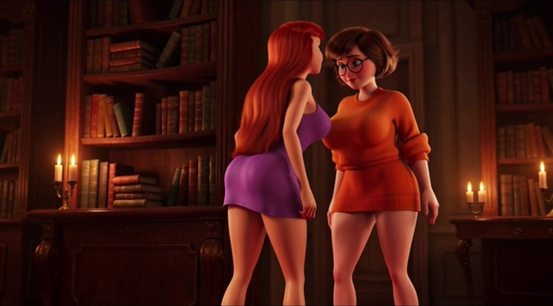 My night collection: Velma and Daphne Surrendering To Their Deepest Steamy Sensual Desires...