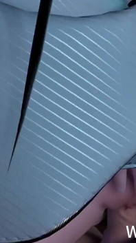 3D cute anime modello cosplay tradisce con un grosso cazzo e ha ottiene l'orgasmo