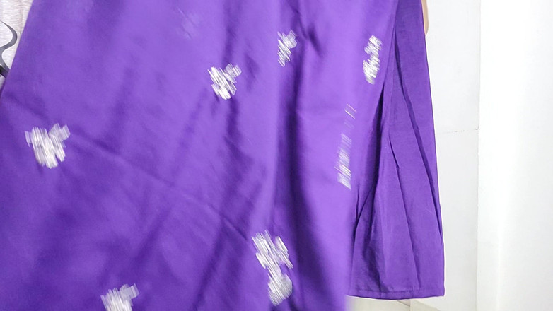 Indiansissychubby: Mor Hintli Giyim Görünümü