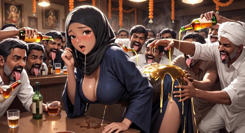 Heaven Gamez: Chicas musulmanas twerking - compilación: putas agrupadas en bares indios