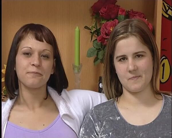 YOUR FIRST PORN: Kim &amp; Sandra - geile titten und das erste mal vor der...