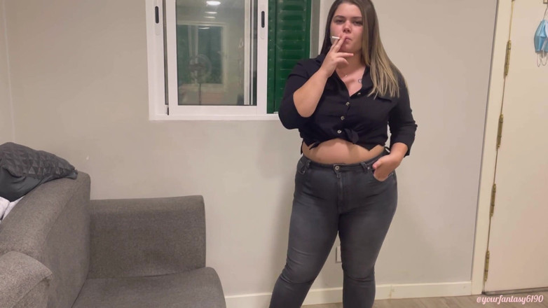 Your fantasy studio: Smoking and farting in black jeans
