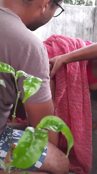 Desi Indian Bhabi at Rooftop Sex in Hindi - Desi Indian Sex Porn
