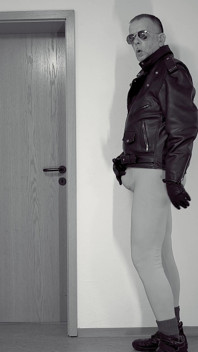 Lycra Leather Hunk 11 (two Cum Shots Xl)