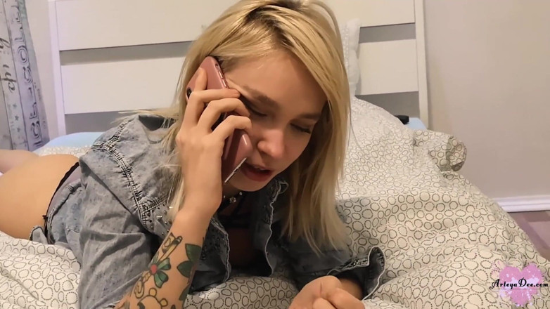 Arteya: Stepdaddy, your BBC friend fuck me - black guy fuck white...