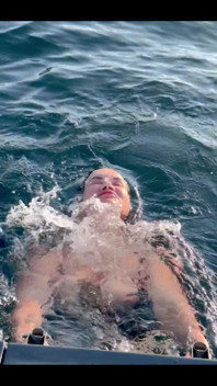 On the open sea
