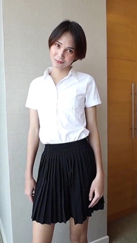 Ladyboystar - Sexy Ladyboy in School Uniform Sucks My Cock