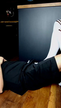 White Long Socks Balls Kicking