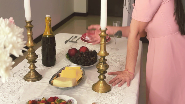 CoralTrip: Bg - ngocok kontol dengan keju yang diikat - permainan fetish makanan 4k